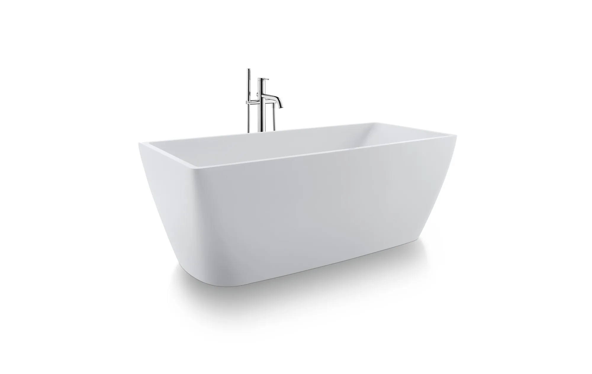 Duravit Badewanne „DuraSquare“ freistehend rechteck 1850 × 850 mm in Weiß (matt) Duravit Badewanne „DuraSquare“ freistehend rechteck 1850 × 850 mm in Weiß (matt)