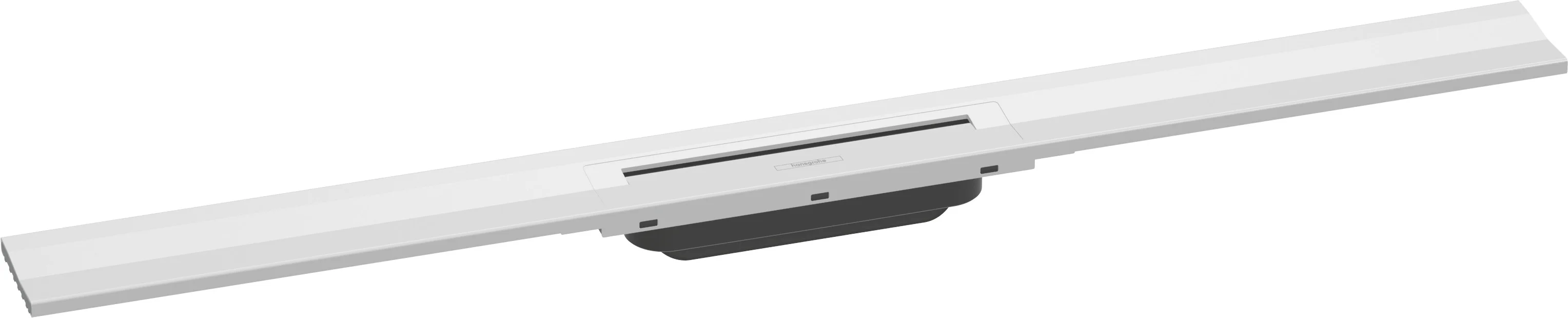Hansgrohe RainDrain Flex Duschrinne 900 mm, wandangebunden, höhenverstellbar, Edelstahl V2A, bis zu 60 l/min Ablaufleistung