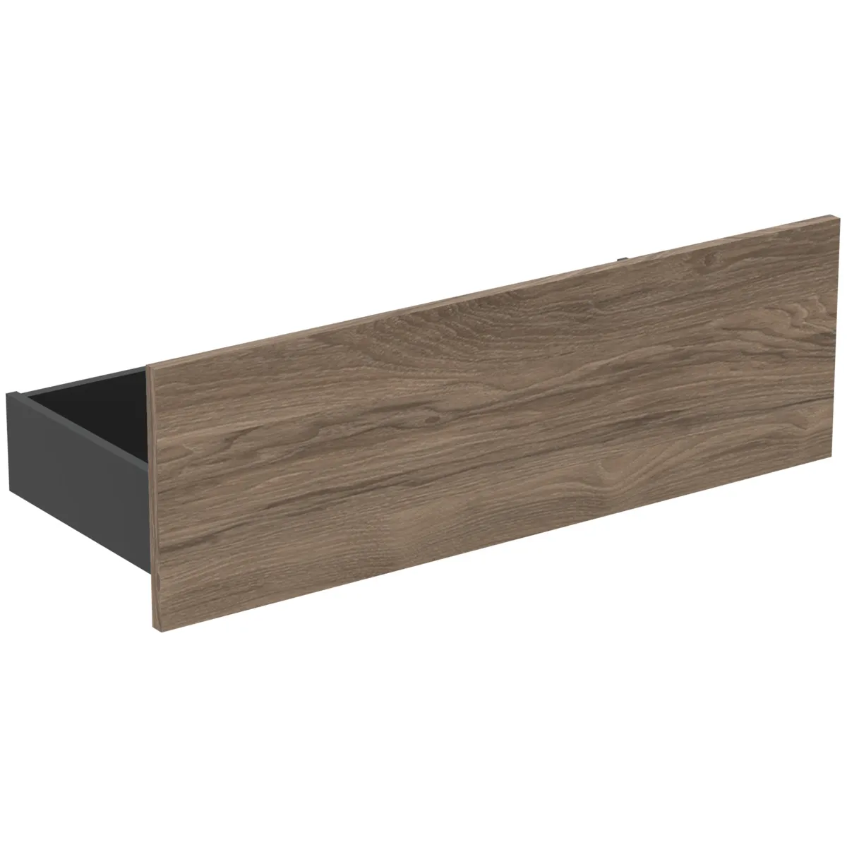 Ideal Standard Eurovit+ untere Schublade 80 cm Nussbaum geflammt