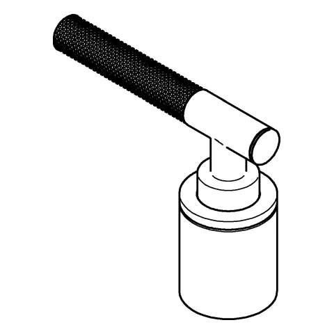 Hebelgriffe Atrio Private Collection 48651, Rändelstruktur, für 25224 Hebelgriffe Atrio Private Collection 48651, Rändelstruktur, für 25224