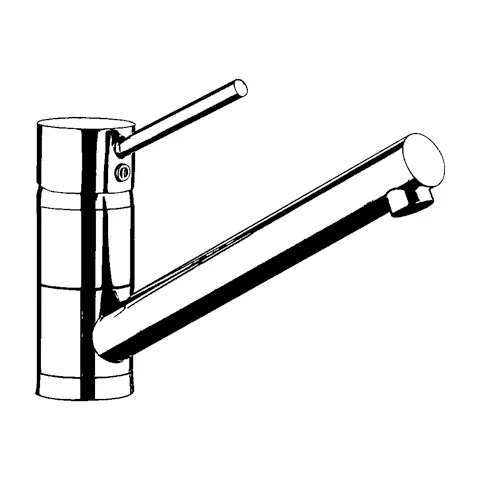 Kludi SCOPE Spültisch-Einhandmischer DN 15 chrom Kludi SCOPE Spültisch-Einhandmischer DN 15 chrom