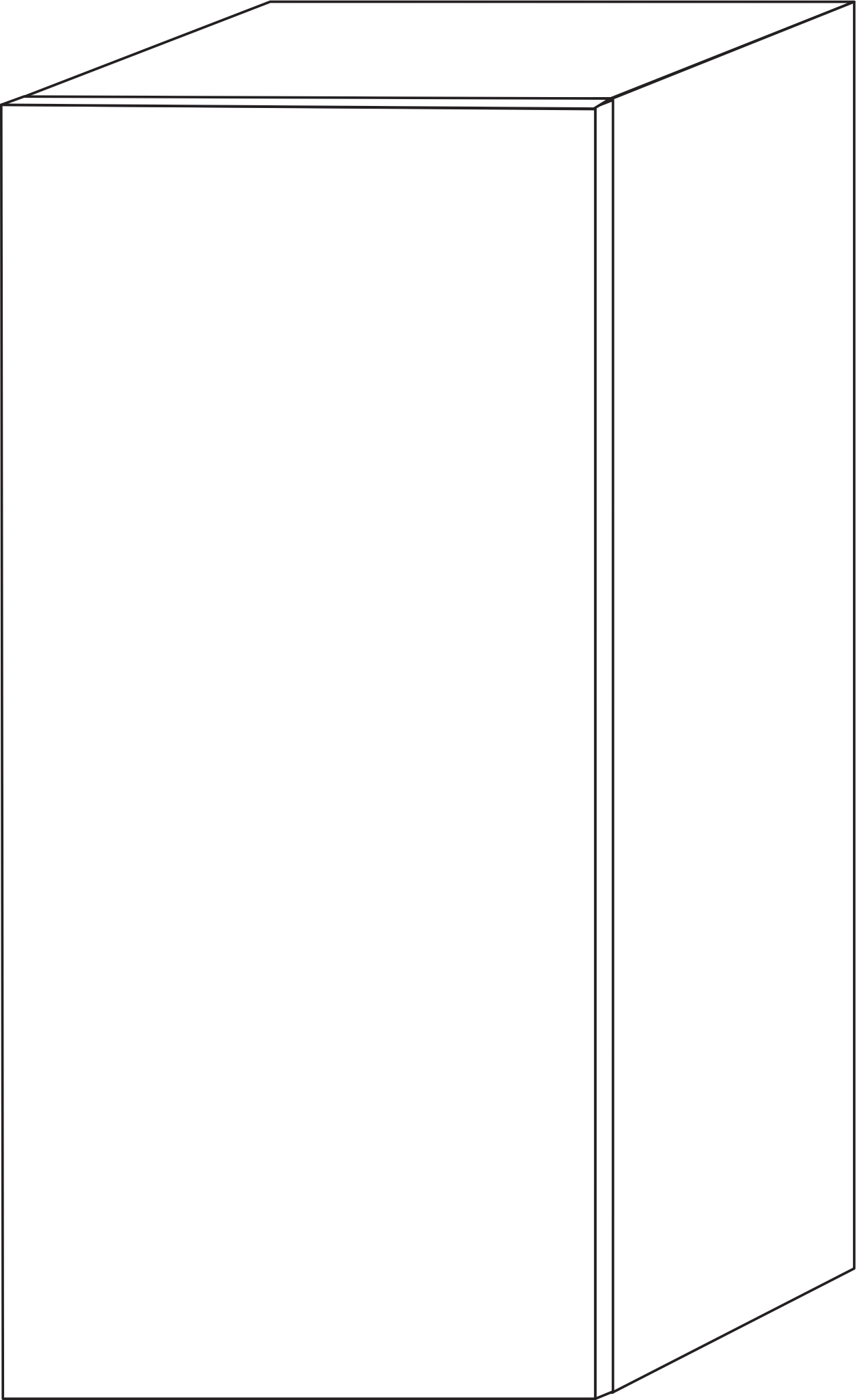 Sanipa Mittelschrank „2morrow“ 350 × 765 × 350 mm in Wine-Red Sanipa Mittelschrank „2morrow“ 350 × 765 × 350 mm in Wine-Red