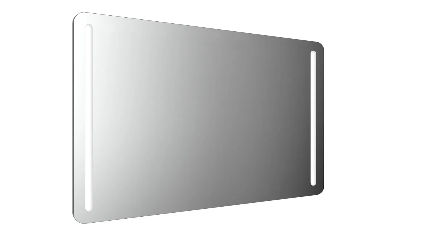 Lichtspiegel MI 290, 1400 x 800 mm2700K/6500K, Sensor, m. Heizung u. Unterlicht, IP 20