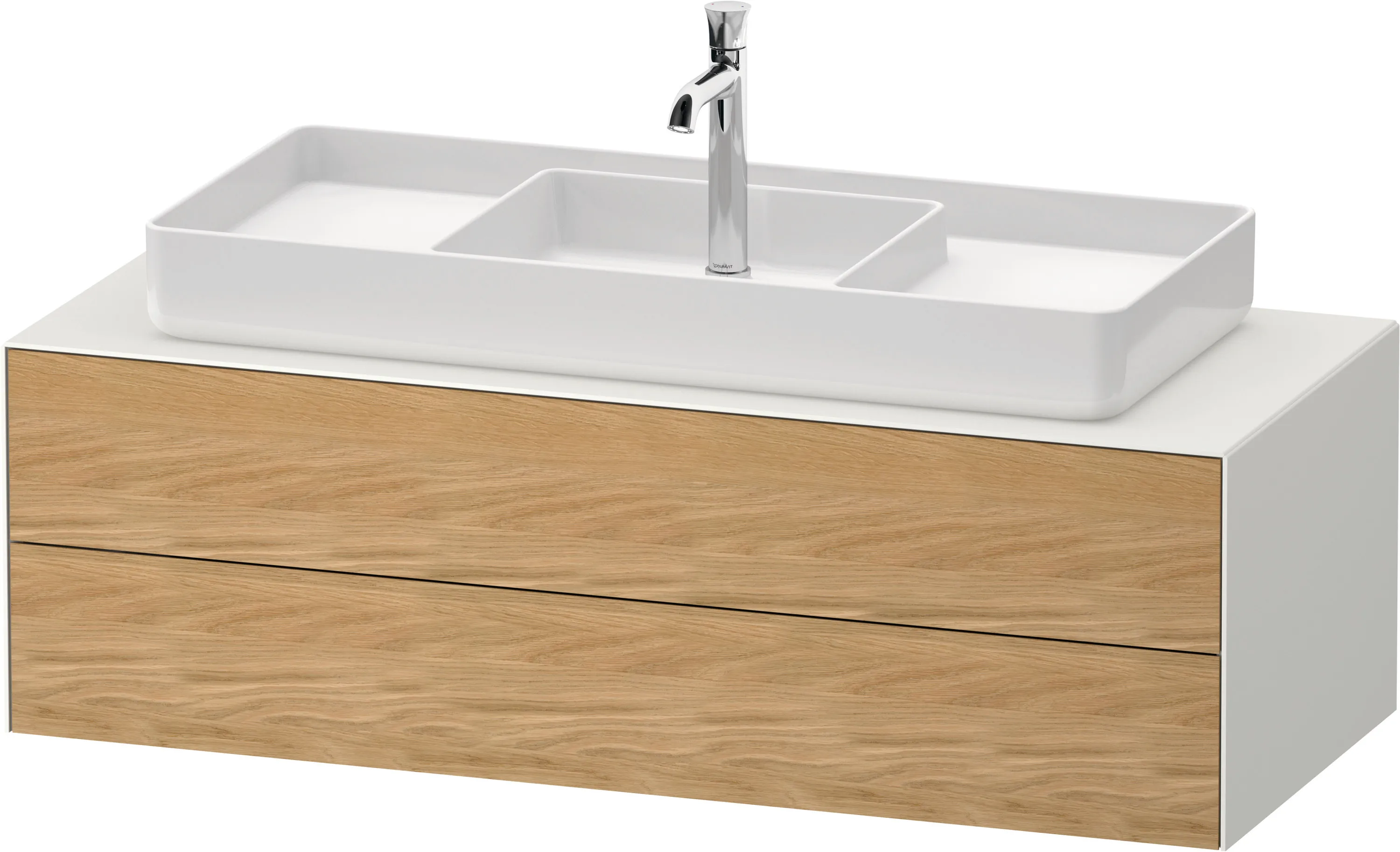 Duravit Waschtischunterschrank „White Tulip“, mit Beleuchtung