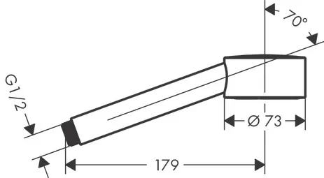 Handbrause Axor One 75 1jet EcoSmart chrom Handbrause Axor One 75 1jet EcoSmart chrom