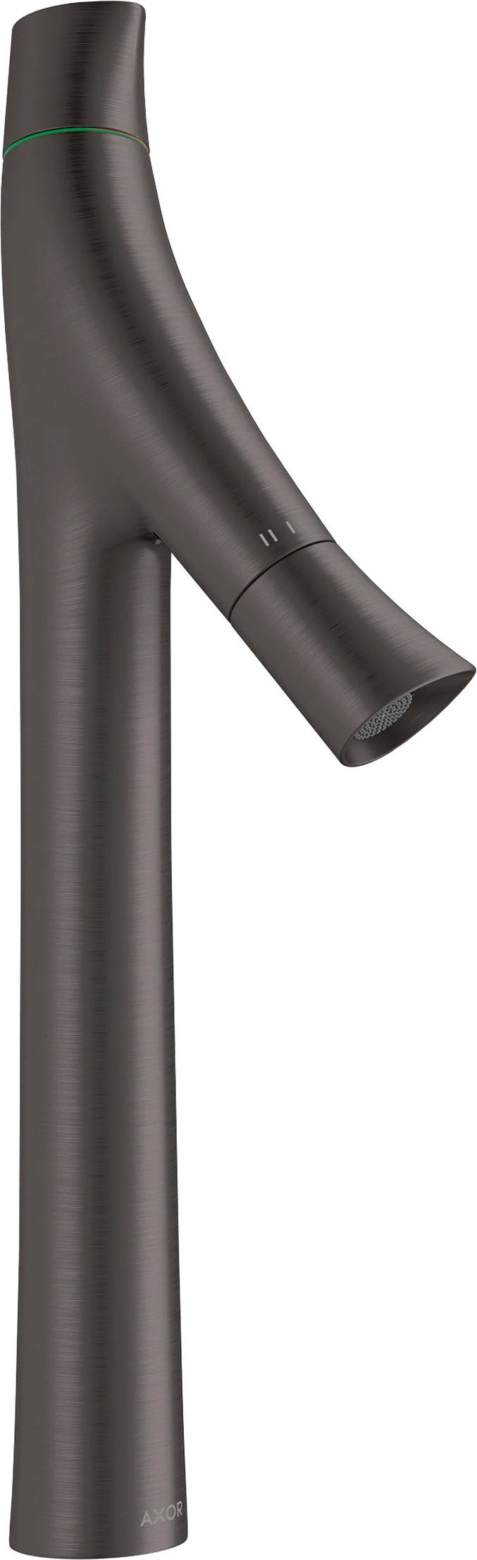 Hansgrohe AXOR Starck Organic 2-Griff Waschtischmischer 240, Brushed Black Chrome, Ausladung 124 mm, Auslaufhöhe 241 mm Hansgrohe AXOR Starck Organic 2-Griff Waschtischmischer 240, Brushed Black Chrome, Ausladung 124 mm, Auslaufhöhe 241 mm