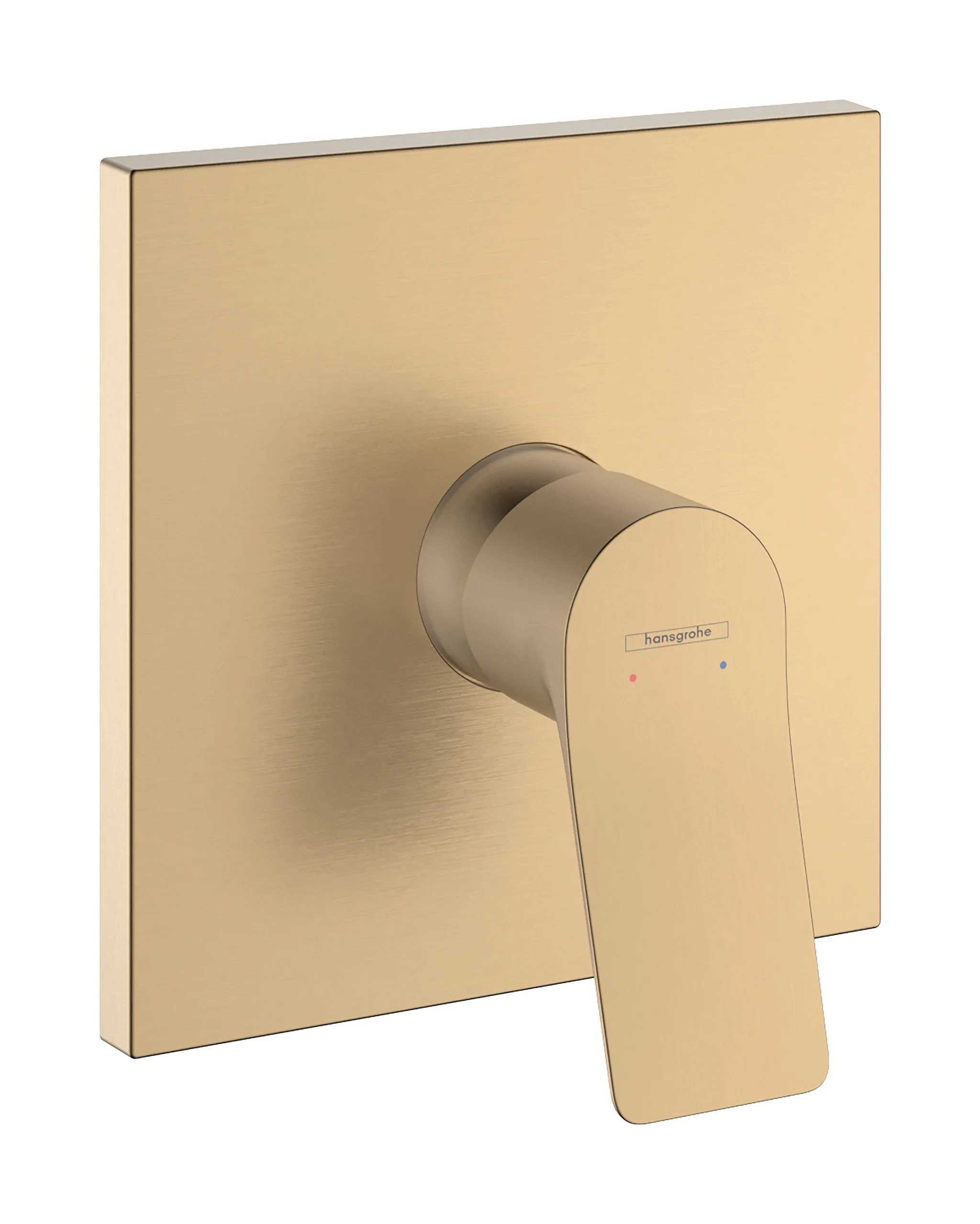 Hansgrohe Vivenis Einhebel-Brausemischer Unterputz, Brushed Bronze, Keramikmischsystem, einstellbare Temperaturbegrenzung, mit Schalldämpfer
