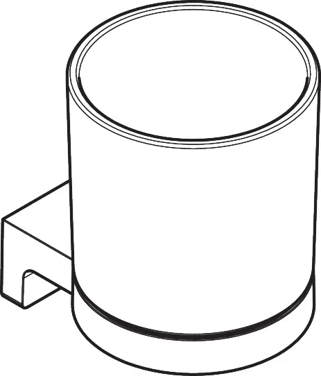 AddStoris S Zahnputzbecher, Chrom AddStoris S Zahnputzbecher, Chrom