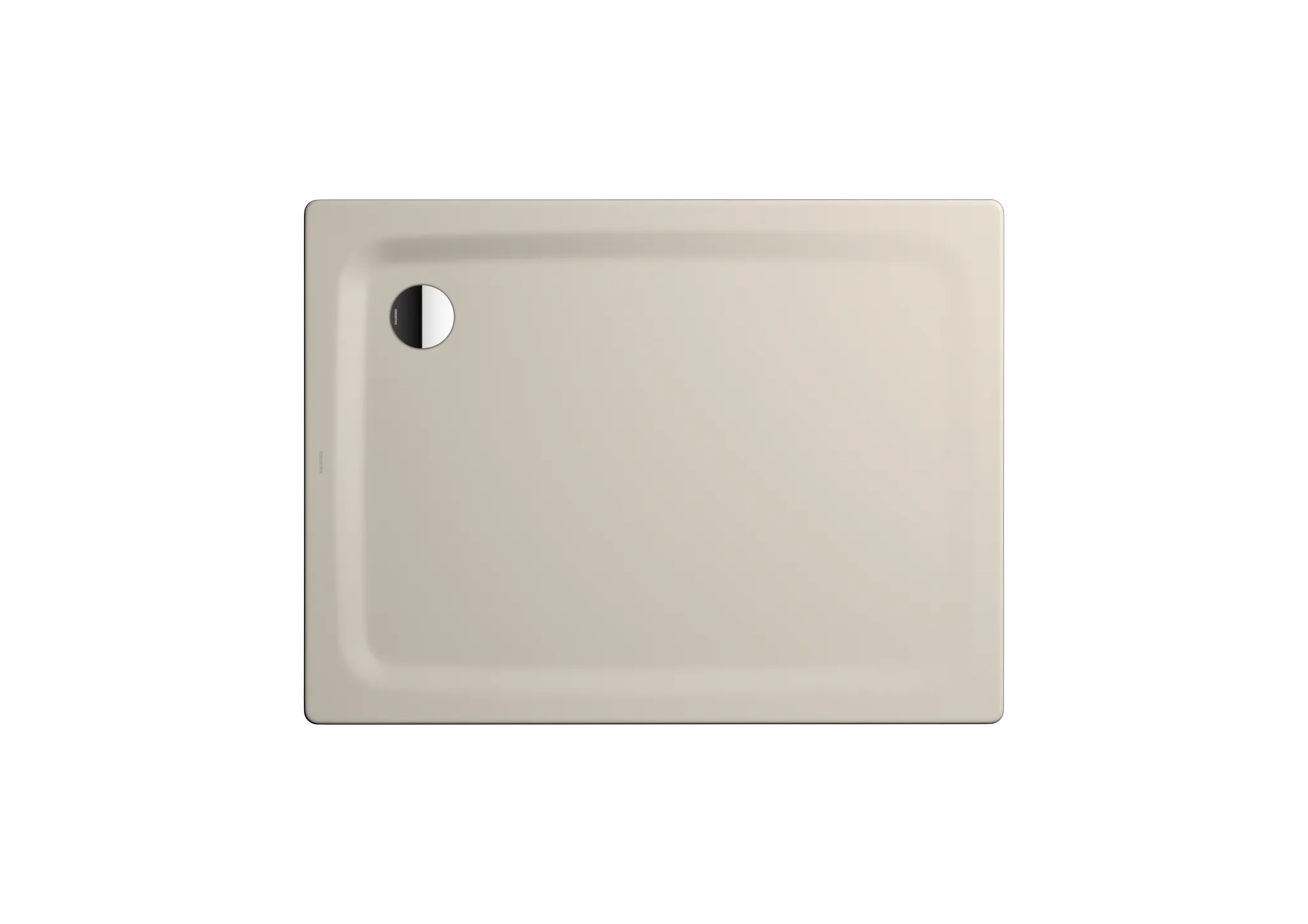Kaldewei rechteck Duschwanne „Superplan Classic“ 90 × 75 cm ohne Oberflächenbeschichtung, mit Perl-Effekt, in warm grey 10