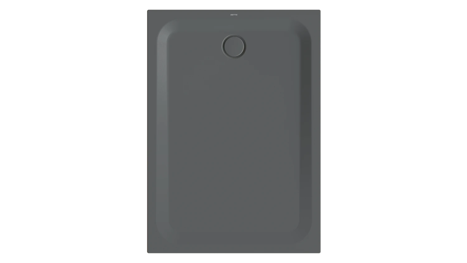 Bette rechteck Duschwanne „BetteUltra“ 1400 × 1000 mm ohne Oberflächenbeschichtung, mit BetteGlasur Plus, ohne Wannenträger, in Raven