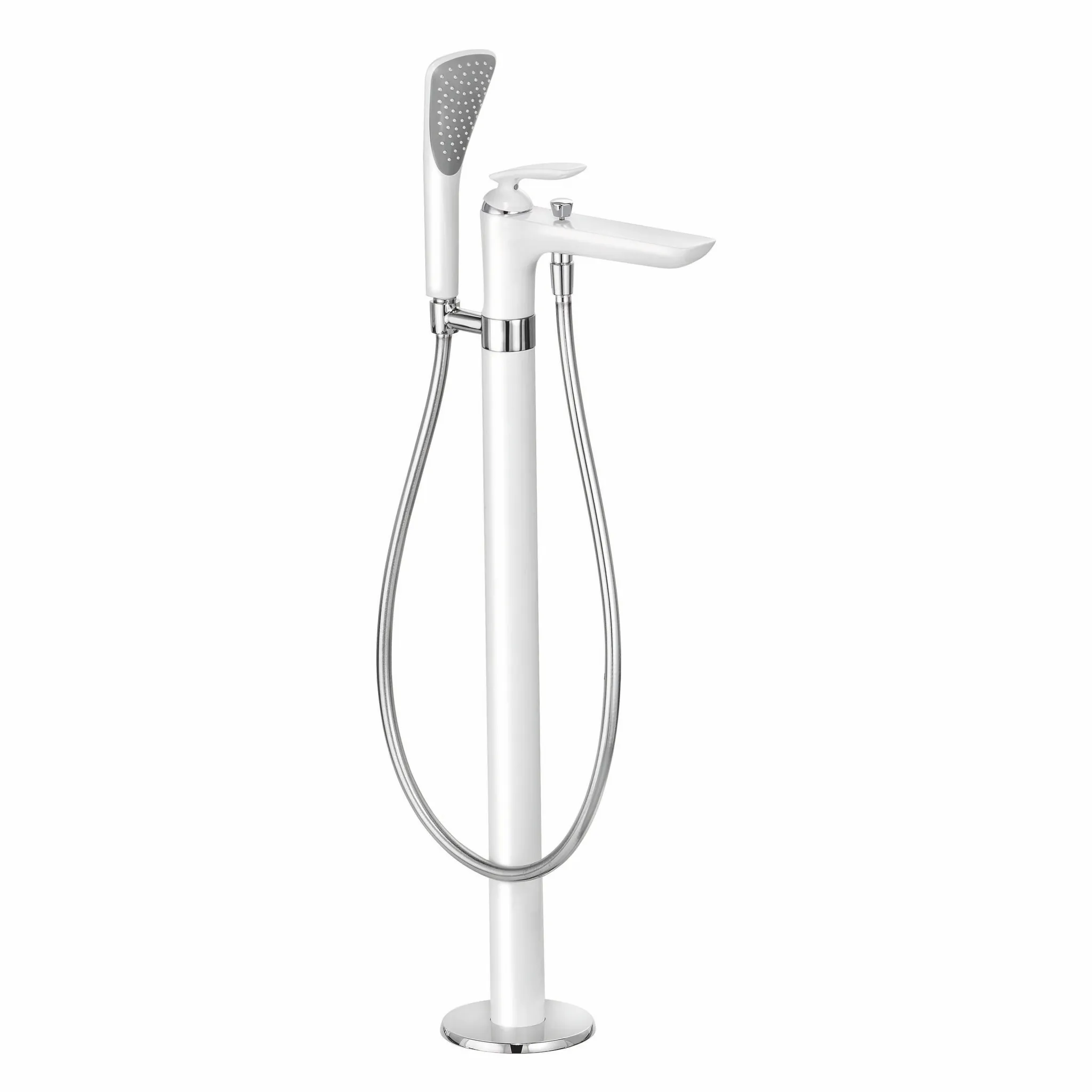 BALANCE Stand Wannenfüll und BrauseEinhandmischer weiß/chrom BALANCE Stand Wannenfüll und BrauseEinhandmischer weiß/chrom