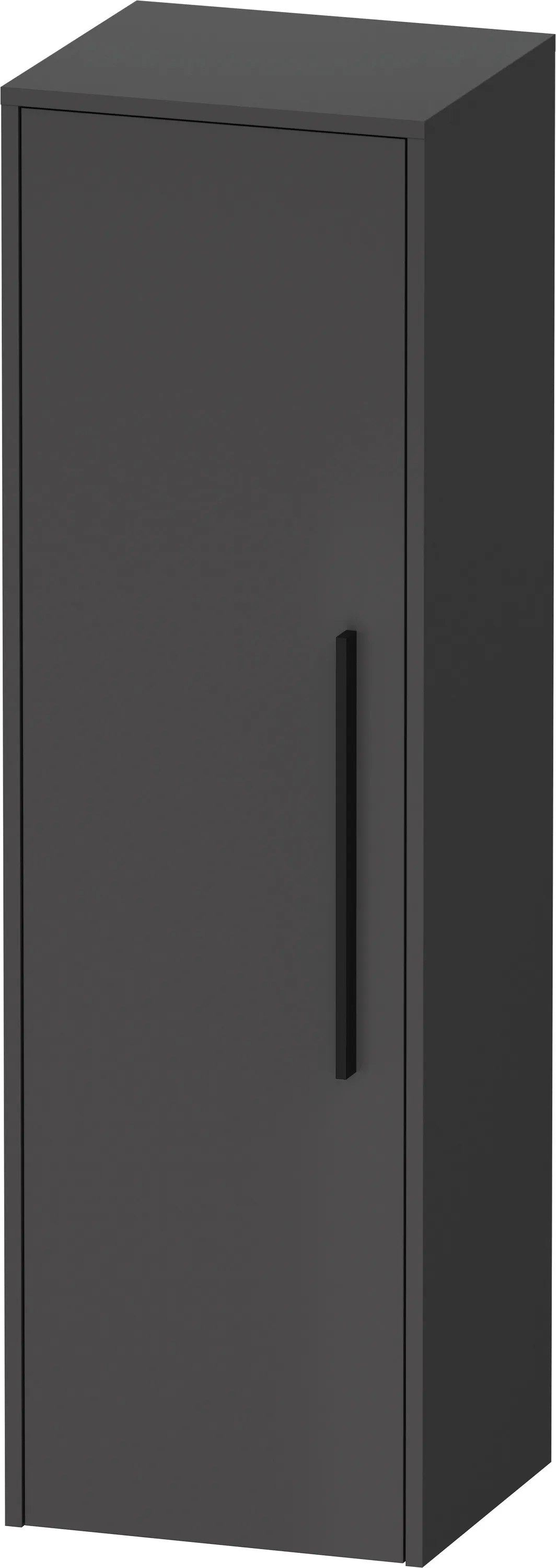 Duravit Halbhochschrank „D-Code“ 40 × 132 × 36 cm in Graphit Matt