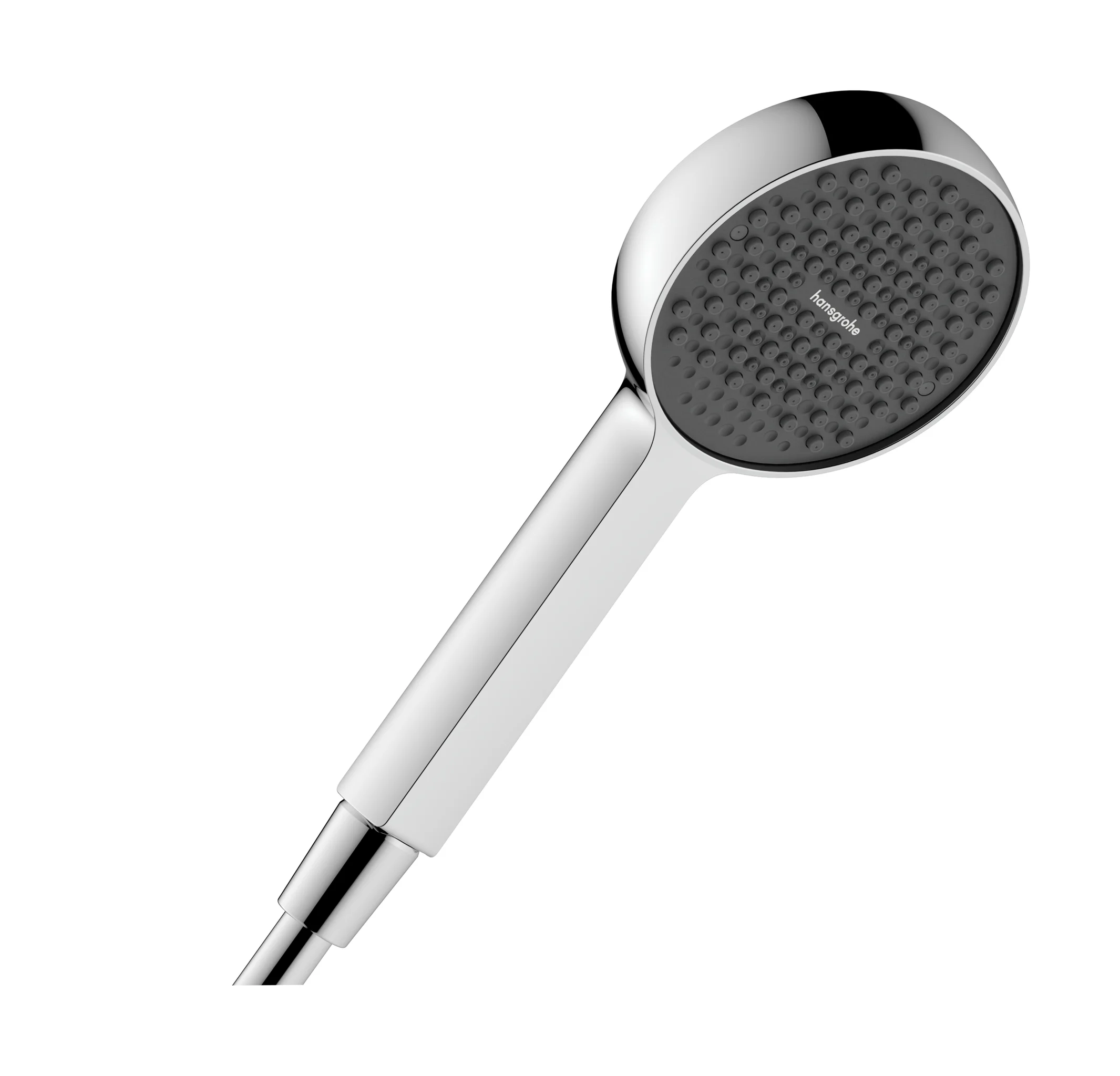 Hansgrohe Activera S Handbrause EcoSmart Chrom, 95 mm Brausekopfgröße, Rain-Strahlart, 8 l/min Durchfluss