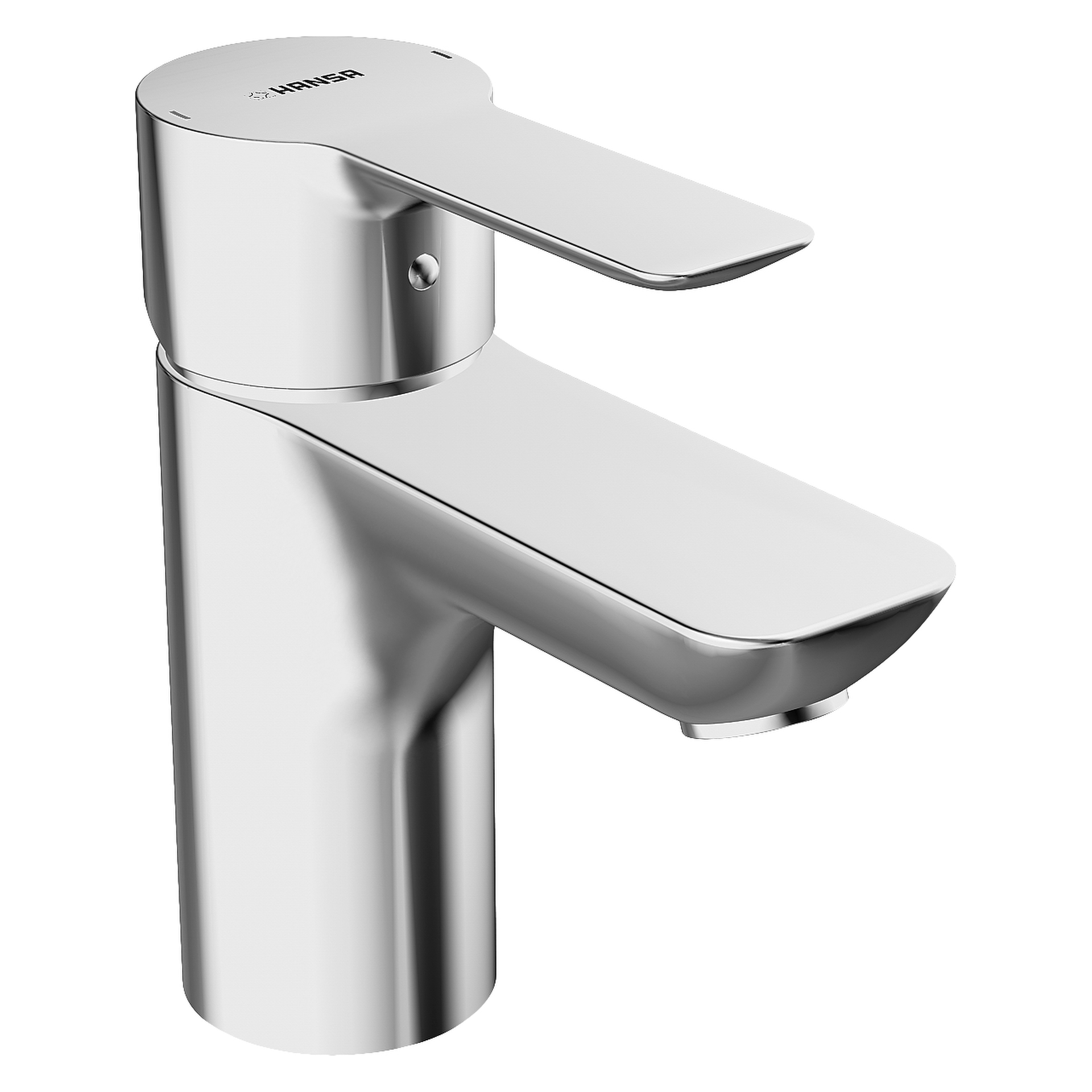 Einhand-Waschtischarmatur „Ligna“ Ausladung 94 mm in Chrom Einhand-Waschtischarmatur „Ligna“ Ausladung 94 mm in Chrom