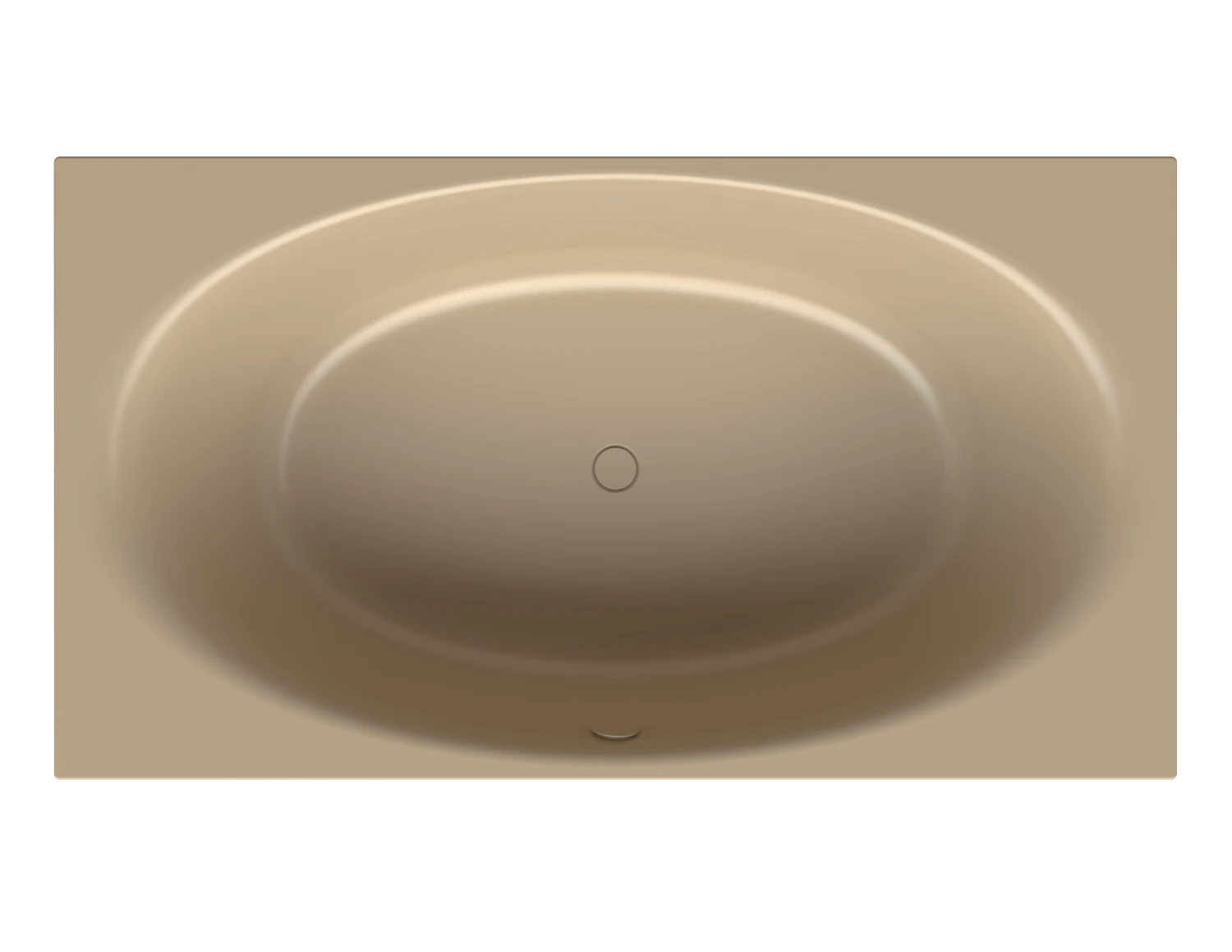 Bette Badewanne „BetteEve“ rechteck 180 × 100 cm in Greige