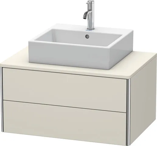 Duravit Waschtischunterschrank wandhängend „XSquare“ 80 × 40 × 54,8 cm Taupe Matt Duravit Waschtischunterschrank wandhängend „XSquare“ 80 × 40 × 54,8 cm Taupe Matt