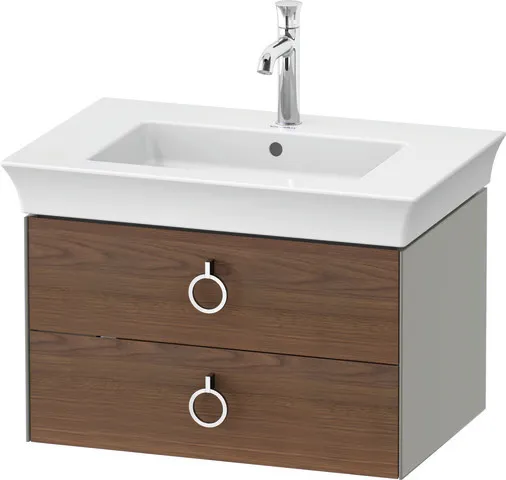 Duravit Waschtischunterschrank „White Tulip“, mit Beleuchtung