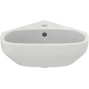 Waschbecken „i.lifeA“ 45 × 41 × 18 cm, Hahnlochposition mittig Waschbecken „i.lifeA“ 45 × 41 × 18 cm, Hahnlochposition mittig