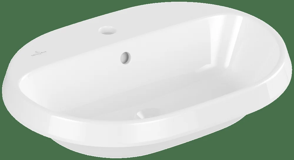 Villeroy & Boch Architectura Einbauwaschbecken 600x450mm oval 1HL. weAlpin