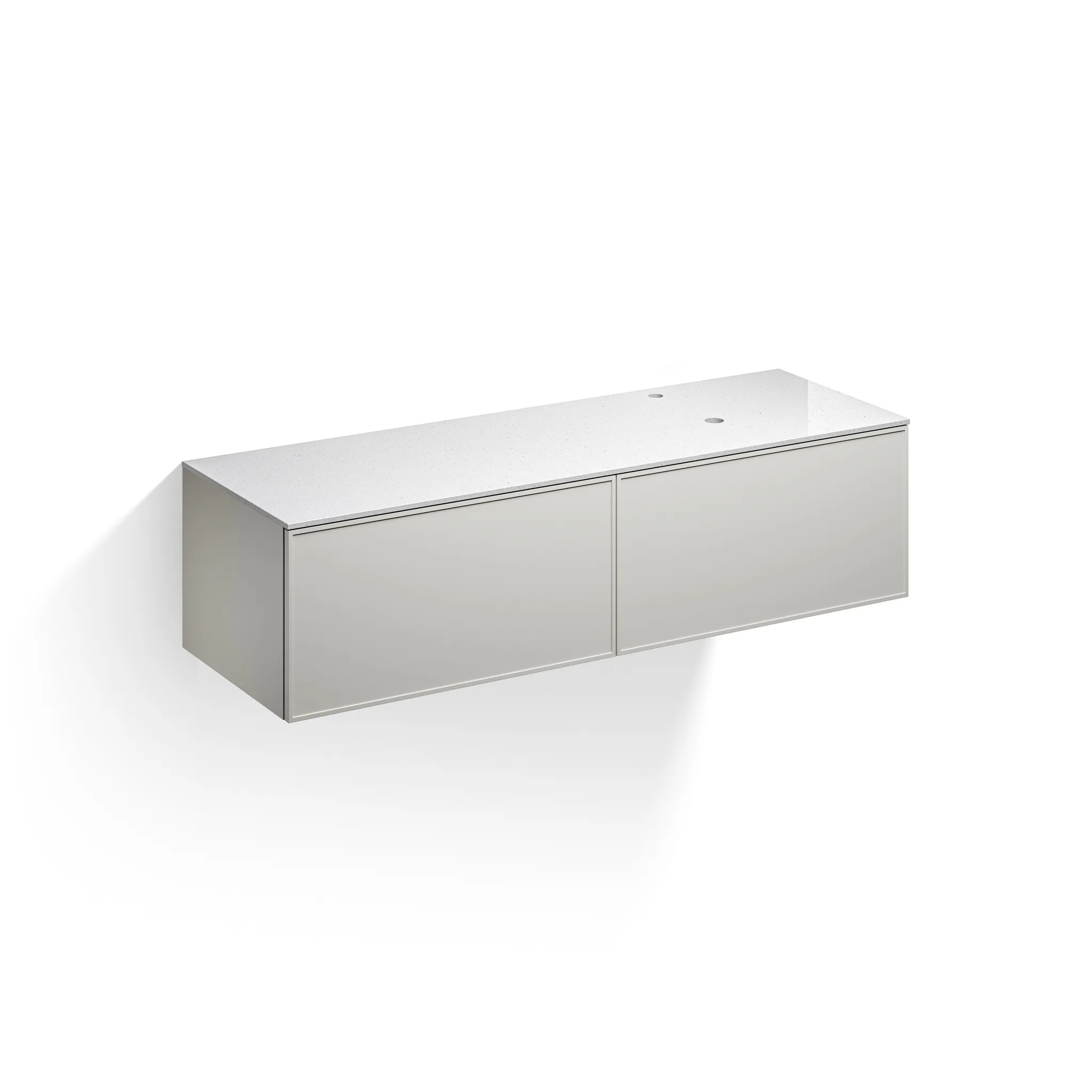 Alape Möbelmodul Arkta 1600x400 Snow/Seidengrau