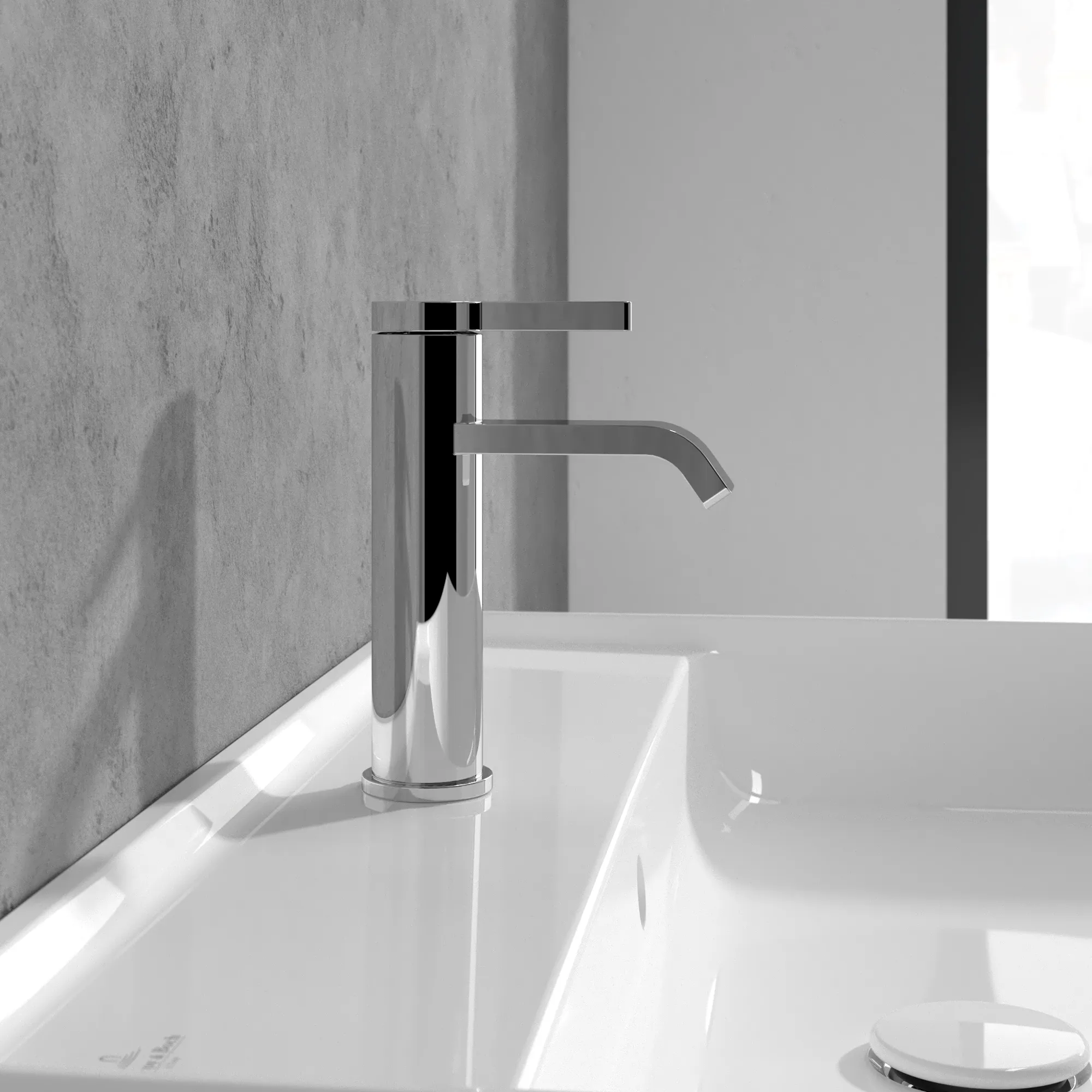 Villeroy & Boch Dawn Einhebel-Waschtischarmatur TVW106103152, 38 x 166 x 123 mm, Chrom Villeroy & Boch Dawn Einhebel-Waschtischarmatur TVW106103152, 38 x 166 x 123 mm, Chrom