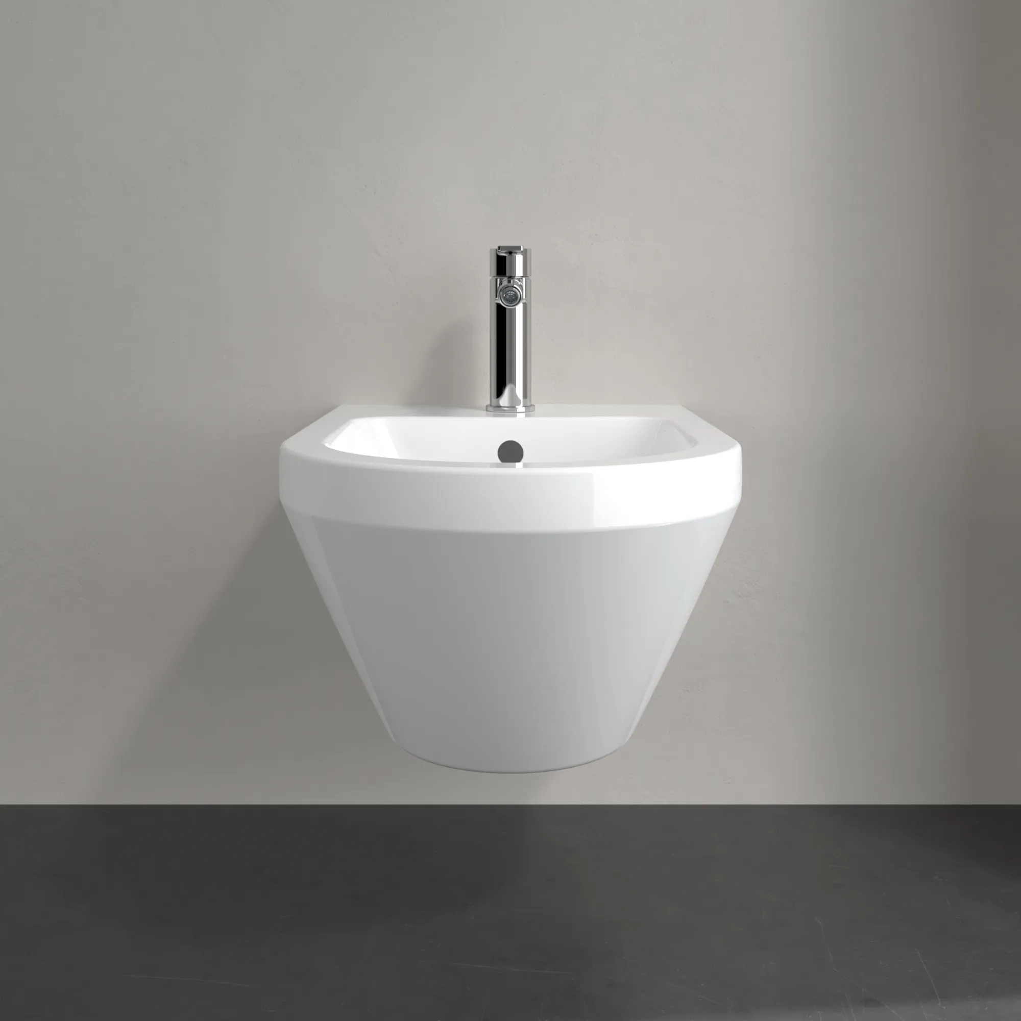 Villeroy & Boch Bidet „Architectura“, Befestigung verdeckt 37 × 53 × 27 cm