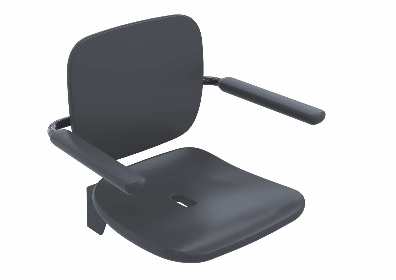 Klappsitz „Serie 802 LifeSystem“ in Anthrazit glänzend / Anthrazit matt Klappsitz „Serie 802 LifeSystem“ in Anthrazit glänzend / Anthrazit matt