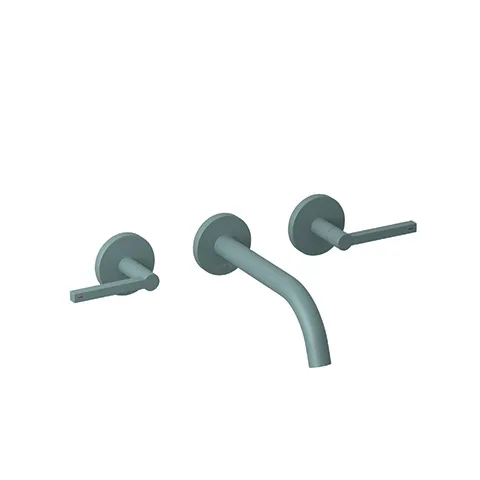 NOVA FONTE 3-Loch-Waschtisch PURISTIC UP-Wandmontage 180 mm chrom NOVA FONTE 3-Loch-Waschtisch PURISTIC UP-Wandmontage 180 mm chrom