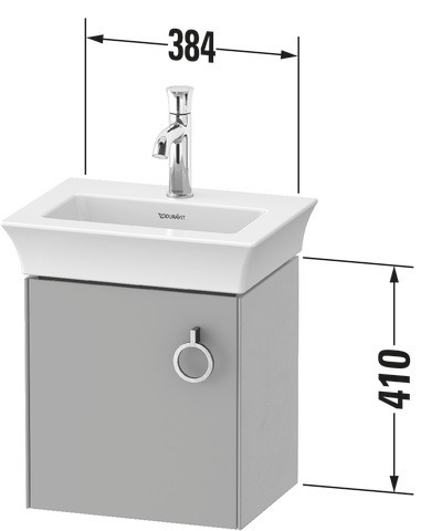 Duravit Waschtischunterschrank wandhängend „White Tulip“ 38,4 × 41 × 29,8 cm Duravit Waschtischunterschrank wandhängend „White Tulip“ 38,4 × 41 × 29,8 cm