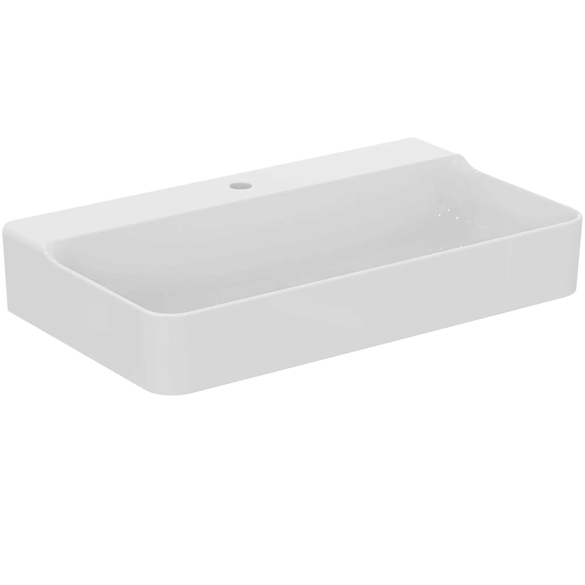 Ideal Standard Waschtisch Conca, 1 Hahnloch, geschliffen, weiß, 800x450x145 mm Ideal Standard Waschtisch Conca, 1 Hahnloch, geschliffen, weiß, 800x450x145 mm