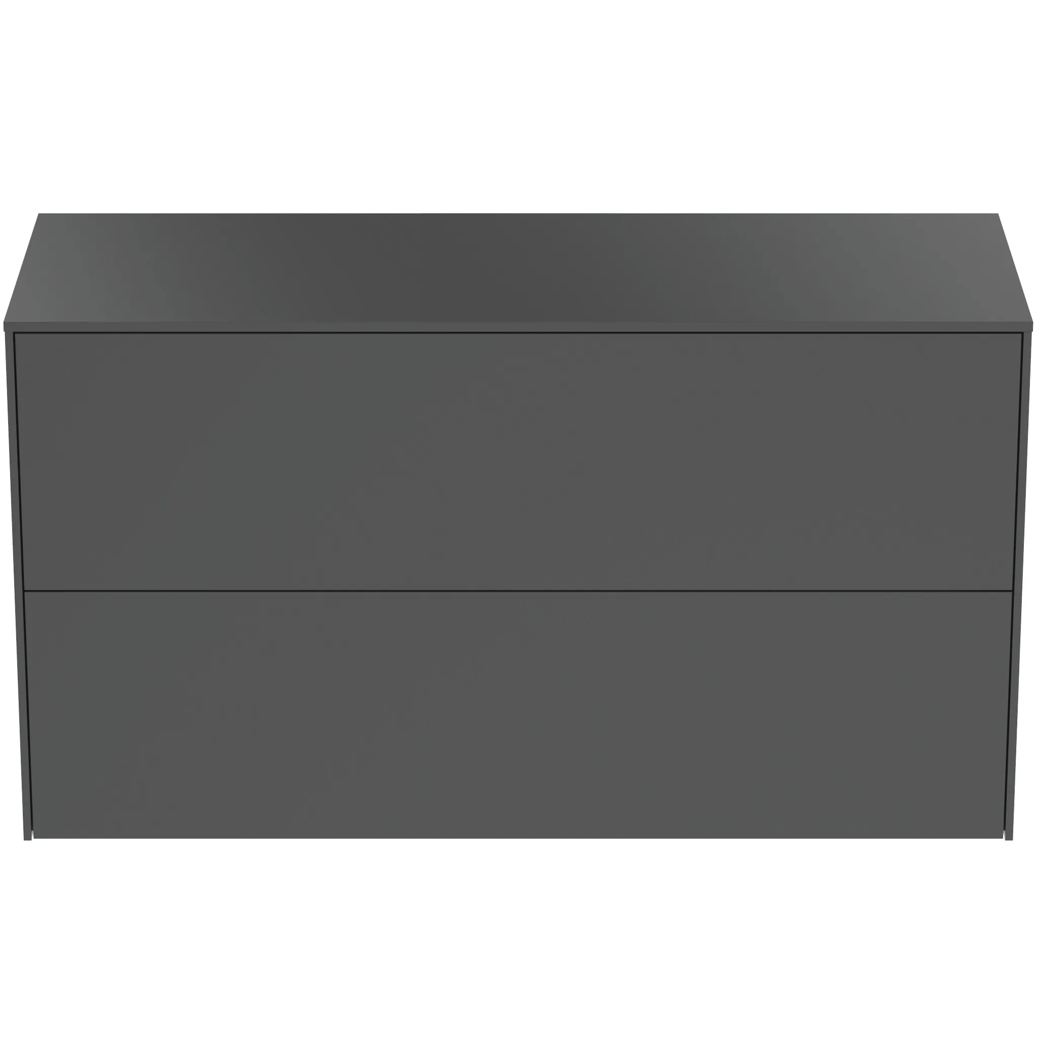 Ideal Standard Waschtischunterschrank Conca, 2 Auszüge, Anthrazit