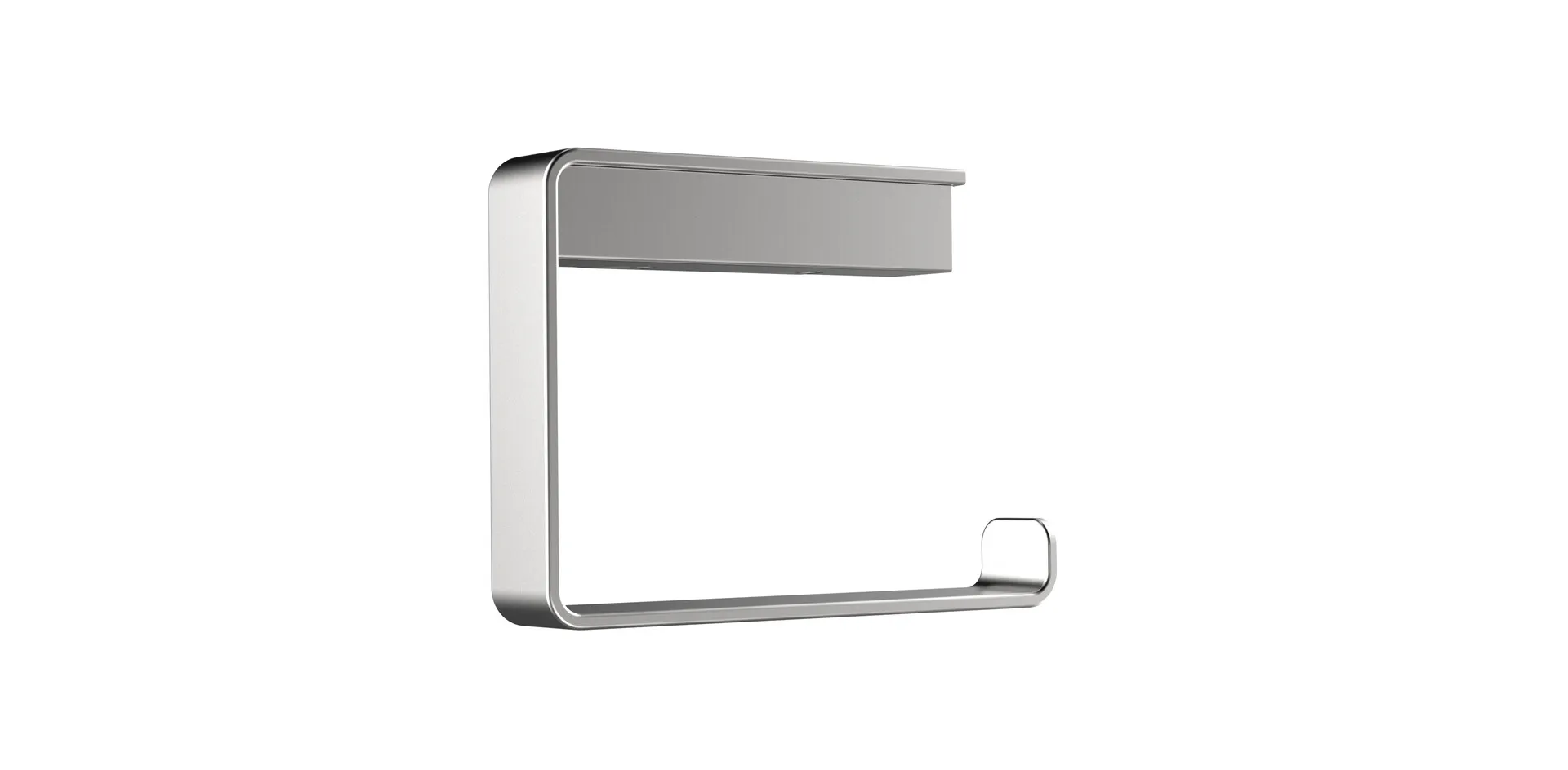 loft Papierhalter ohne Deckel, schwenkbar -steel