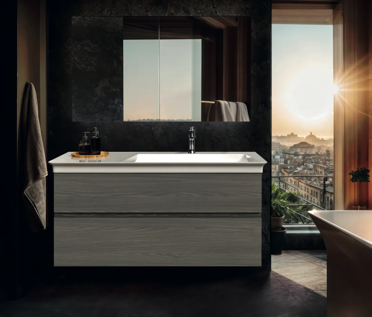 Waschtischarmatur Grande La Dolce Vita ohne Ablaufgarnitur Brushed Gold Waschtischarmatur Grande La Dolce Vita ohne Ablaufgarnitur Brushed Gold