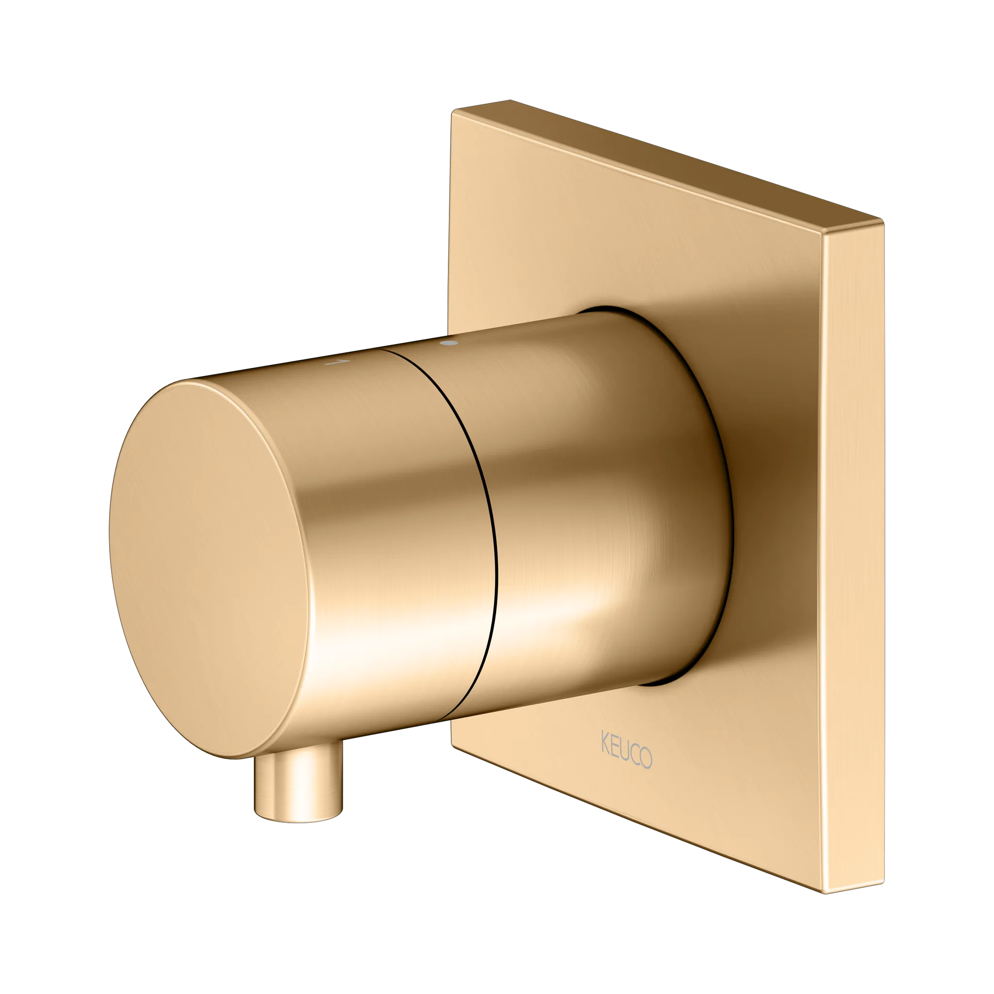 IXMO 2-Wege Umstellventil UP DN15 Messing gebürstet IXMO 2-Wege Umstellventil UP DN15 Messing gebürstet