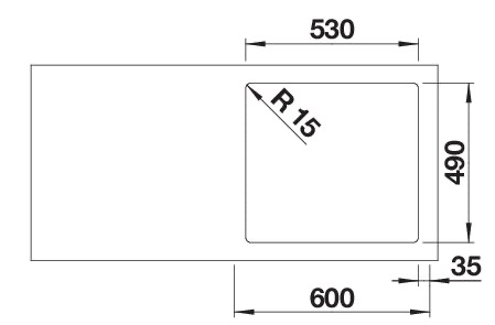 BLANCO SOLIS 500-IF/A