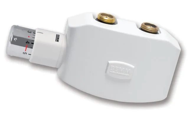 M-Ventil Softline DN15x50mm, Eck, mit Thermit Puro, Gun Graphitmetallic