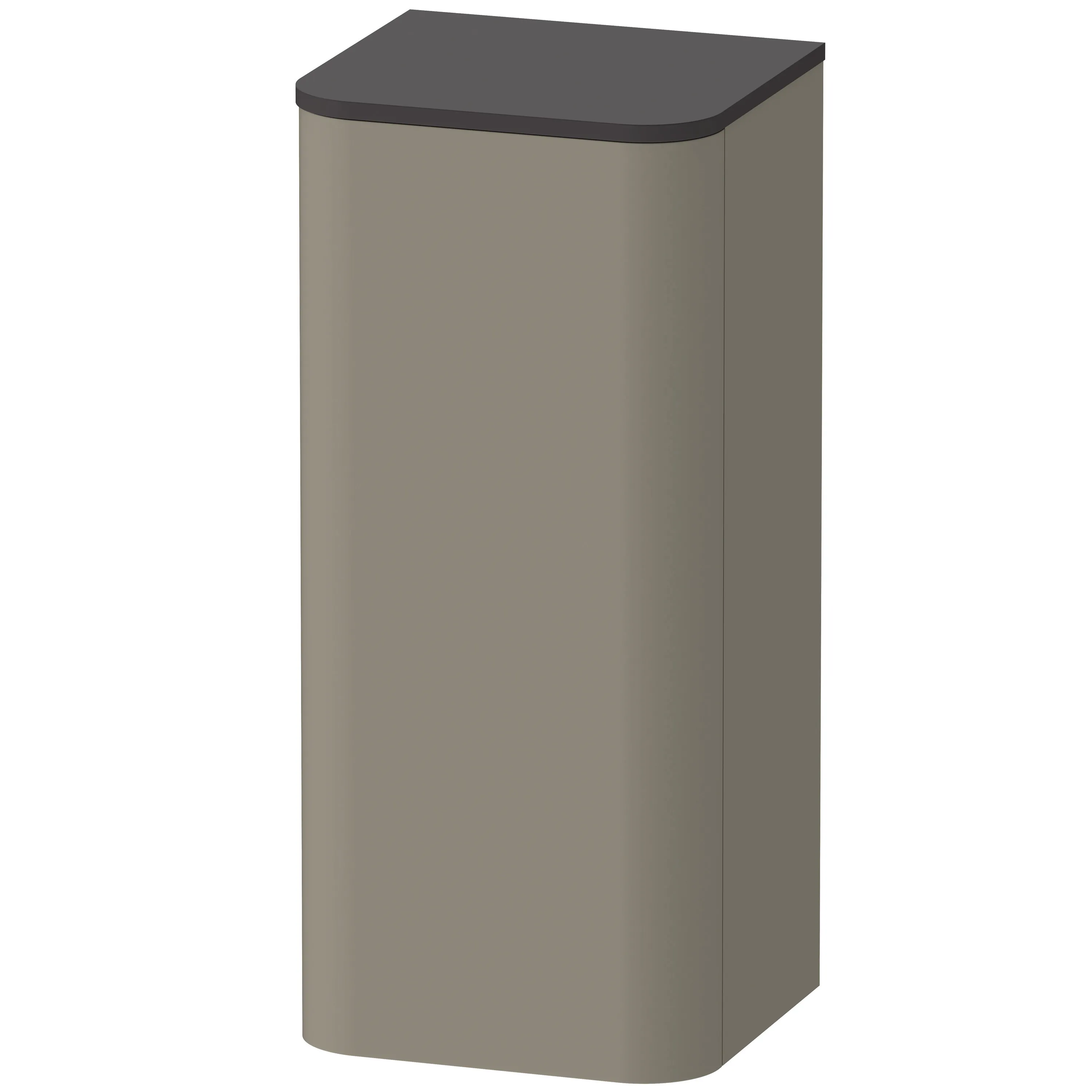 Duravit Halbhochschrank „Happy D.2 Plus“ 40 × 88 × 36 cm, Anschlag rechts Front- & Korpusfarbe: Steingrau Seidenmatt / Glasfachböden: 2 / Größe: 40 × 36 × 88 cm / Oberfläche: Lack / Türanschlag: rechts Duravit Halbhochschrank „Happy D.2 Plus“ 40 × 88 × 36 cm, Anschlag rechts Front- & Korpusfarbe: Steingrau Seidenmatt / Glasfachböden: 2 / Größe: 40 × 36 × 88 cm / Oberfläche: Lack / Türanschlag: rechts