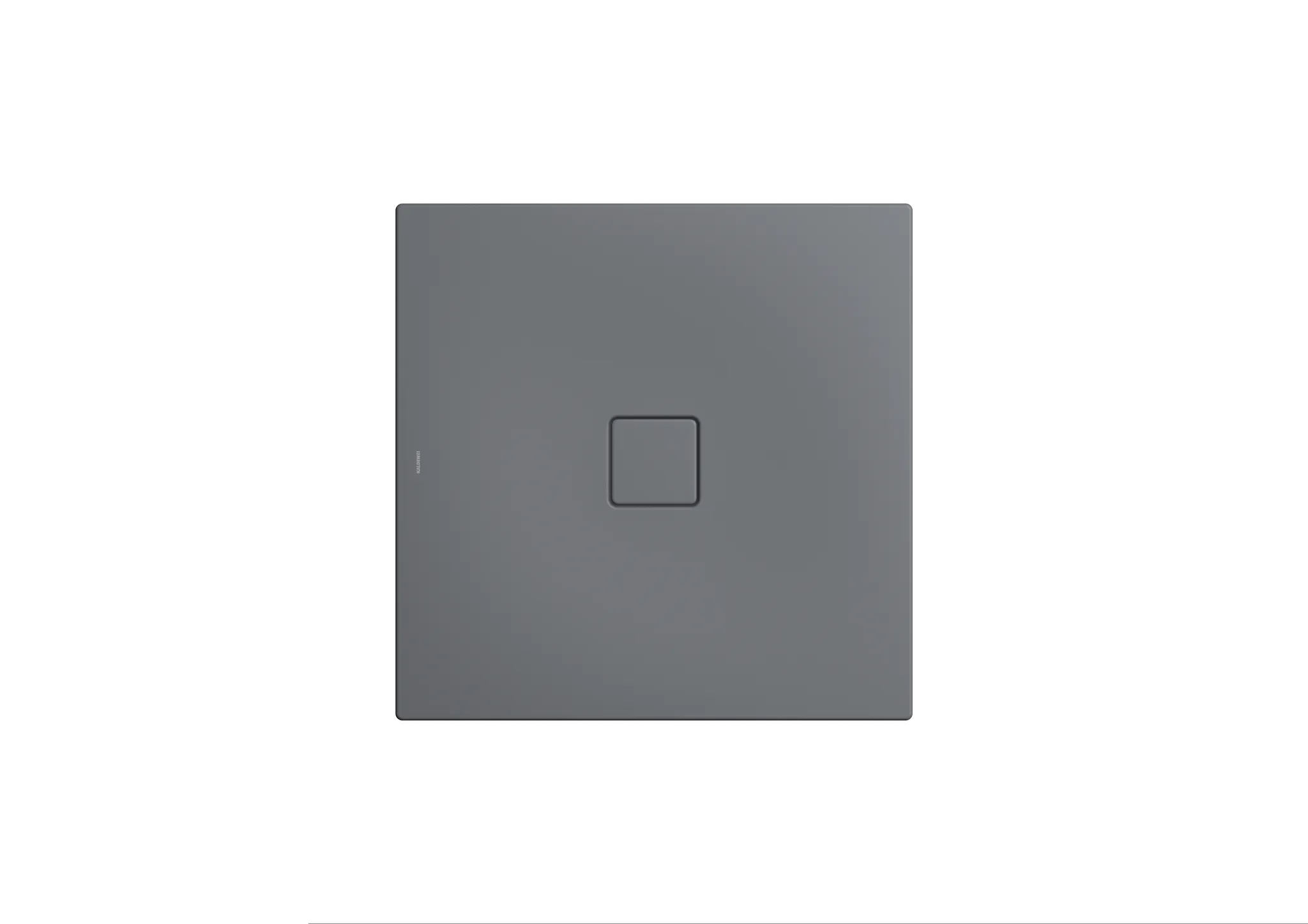 Kaldewei quadrat Duschwanne „Conoflat“ 90 × 90 cm in cool grey 70