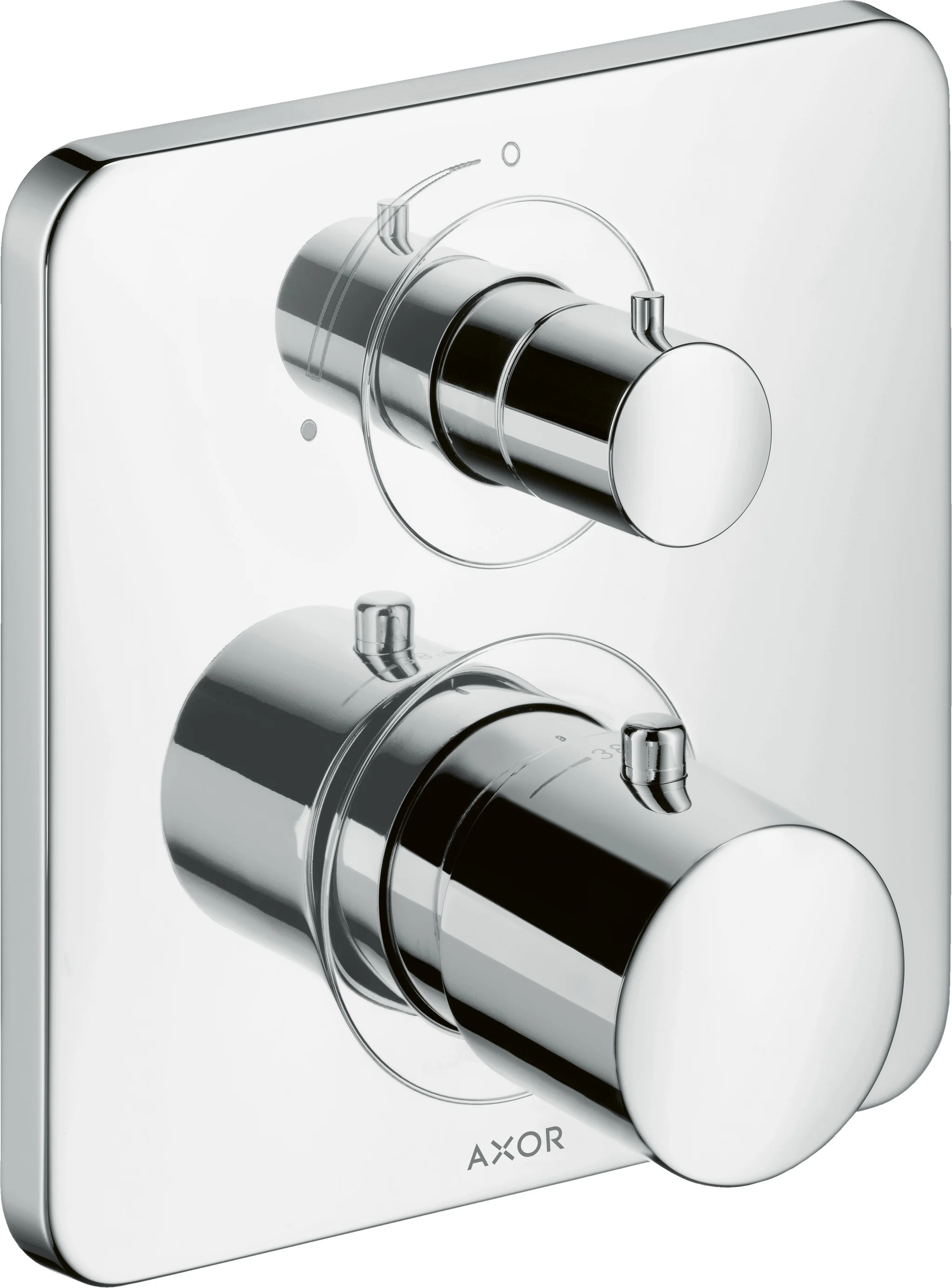 Hansgrohe AXOR Citterio M Thermostat Unterputz, Chrom, 1 Verbraucher, Keramikventil 90°, max. Durchfluss 25 l/min, einstellbare Temperaturbegrenzung, mit Schalldämpfer Hansgrohe AXOR Citterio M Thermostat Unterputz, Chrom, 1 Verbraucher, Keramikventil 90°, max. Durchfluss 25 l/min, einstellbare Temperaturbegrenzung, mit Schalldämpfer