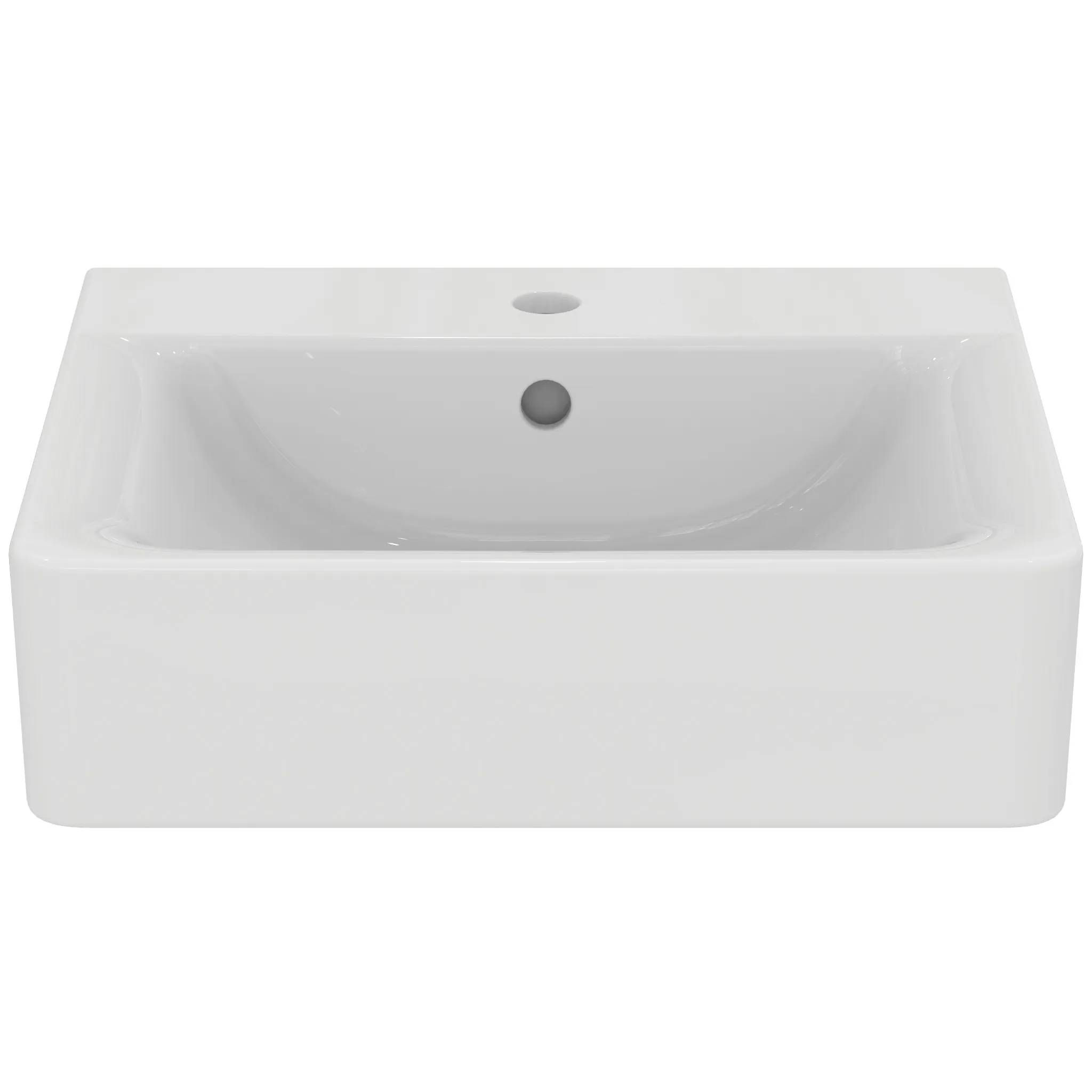 Waschbecken „Connect“ 50 × 46 × 17,5 cm, Hahnlochposition mittig Waschbecken „Connect“ 50 × 46 × 17,5 cm, Hahnlochposition mittig