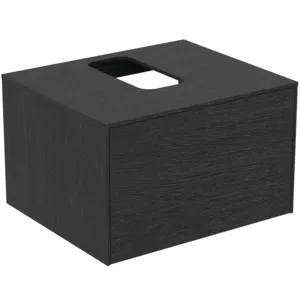 Ideal Standard Waschtischunterschrank „Conca“ 60,2 × 37 × 50,5 cm Eiche geflammt Furnier Ideal Standard Waschtischunterschrank „Conca“ 60,2 × 37 × 50,5 cm Eiche geflammt Furnier