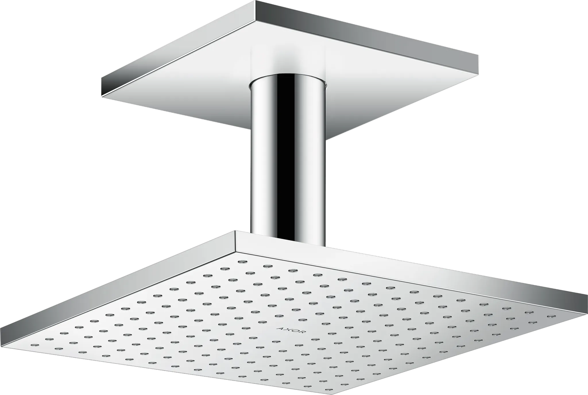 Hansgrohe AXOR ShowerSolutions Kopfbrause 250⁄250 2jet mit Deckenanschluss, Chrom Farbe: Chrom Hansgrohe AXOR ShowerSolutions Kopfbrause 250⁄250 2jet mit Deckenanschluss, Chrom Farbe: Chrom