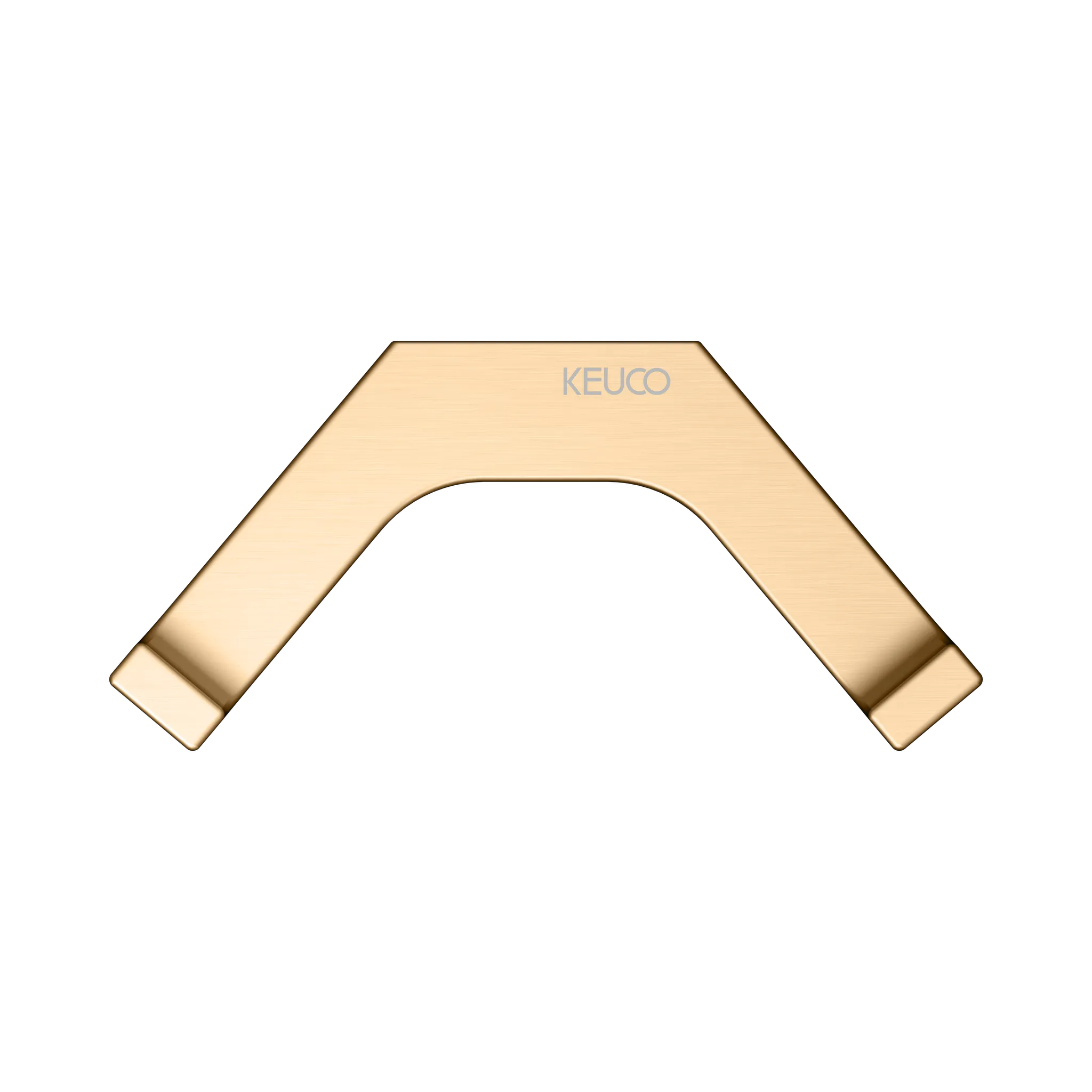 KEUCO EDITION 11 Handtuchhaken doppelt Messing gebürstet KEUCO EDITION 11 Handtuchhaken doppelt Messing gebürstet