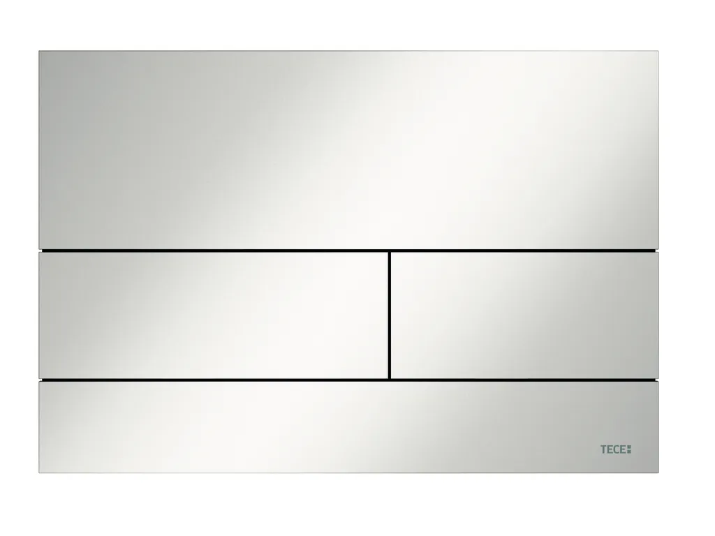 square II Met. WC-Betätigungsplatte Weiß glänzend square II Met. WC-Betätigungsplatte Weiß glänzend