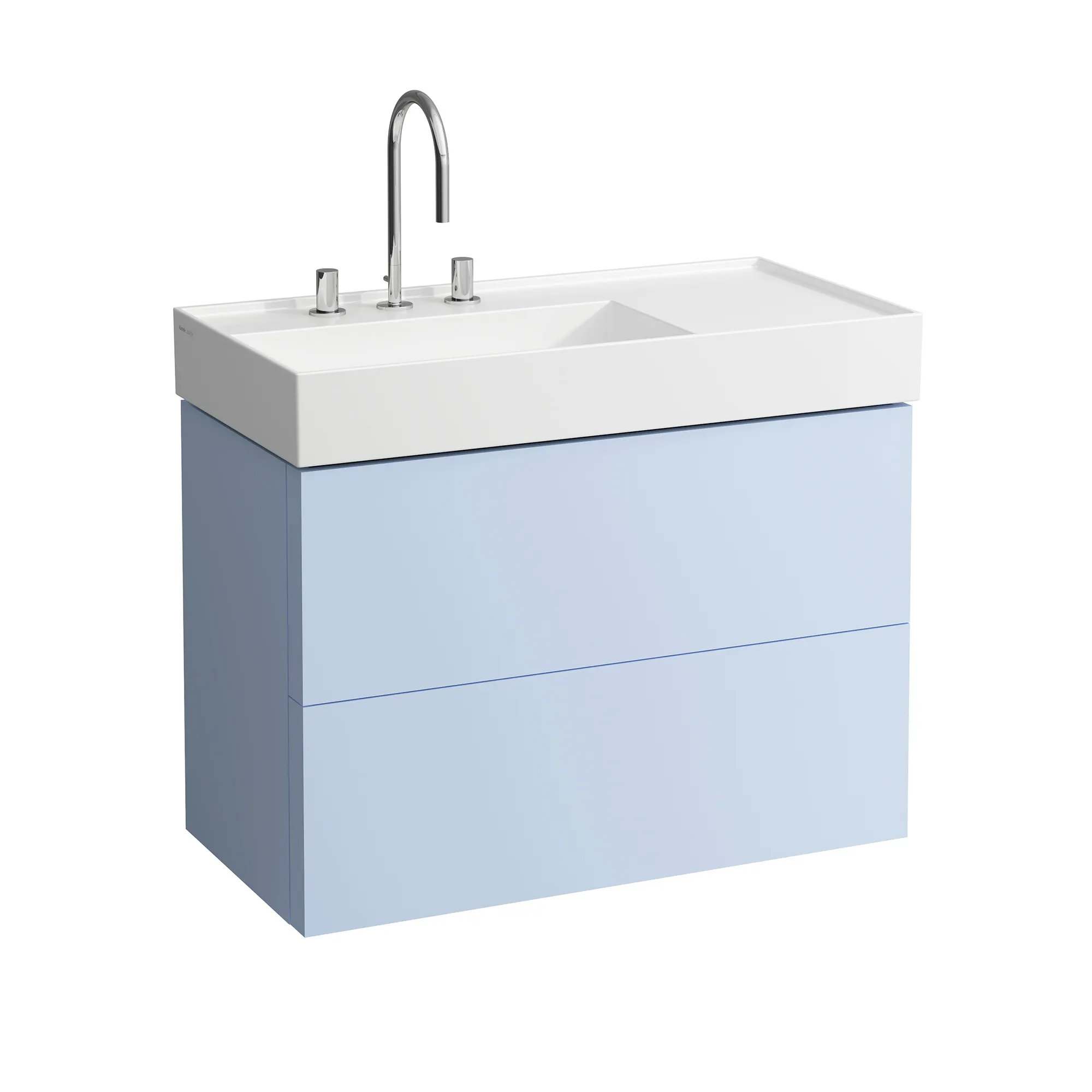 Laufen Waschtischunterbau „Kartell“ 450 × 600 × 880 mm Graublau