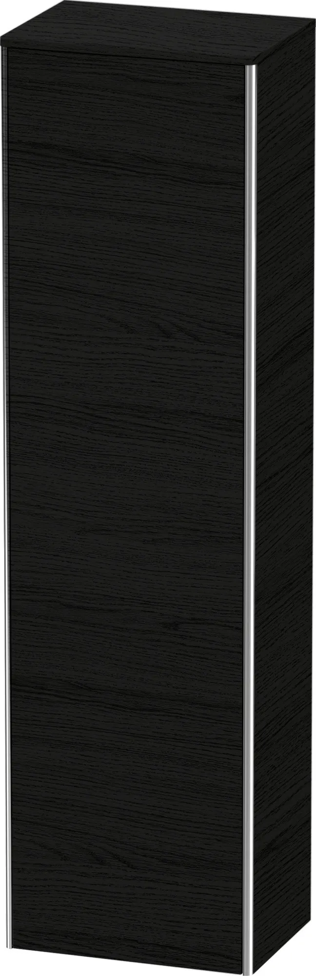 Duravit Hochschrank „XSquare“ 50 × 177,6 × 35,6 cm Eiche Schwarz