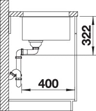 BLANCO SUBLINE 700-U Level