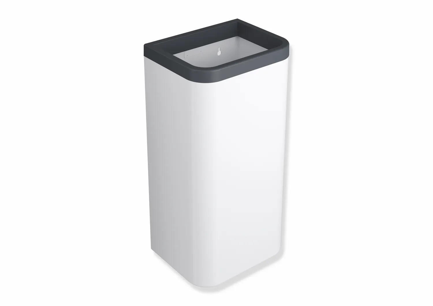 HEWI Papierabfallbehälter „Serie 477“ 34,1 × 65,5 × 26,1 cm in Anthrazitgrau HEWI Papierabfallbehälter „Serie 477“ 34,1 × 65,5 × 26,1 cm in Anthrazitgrau