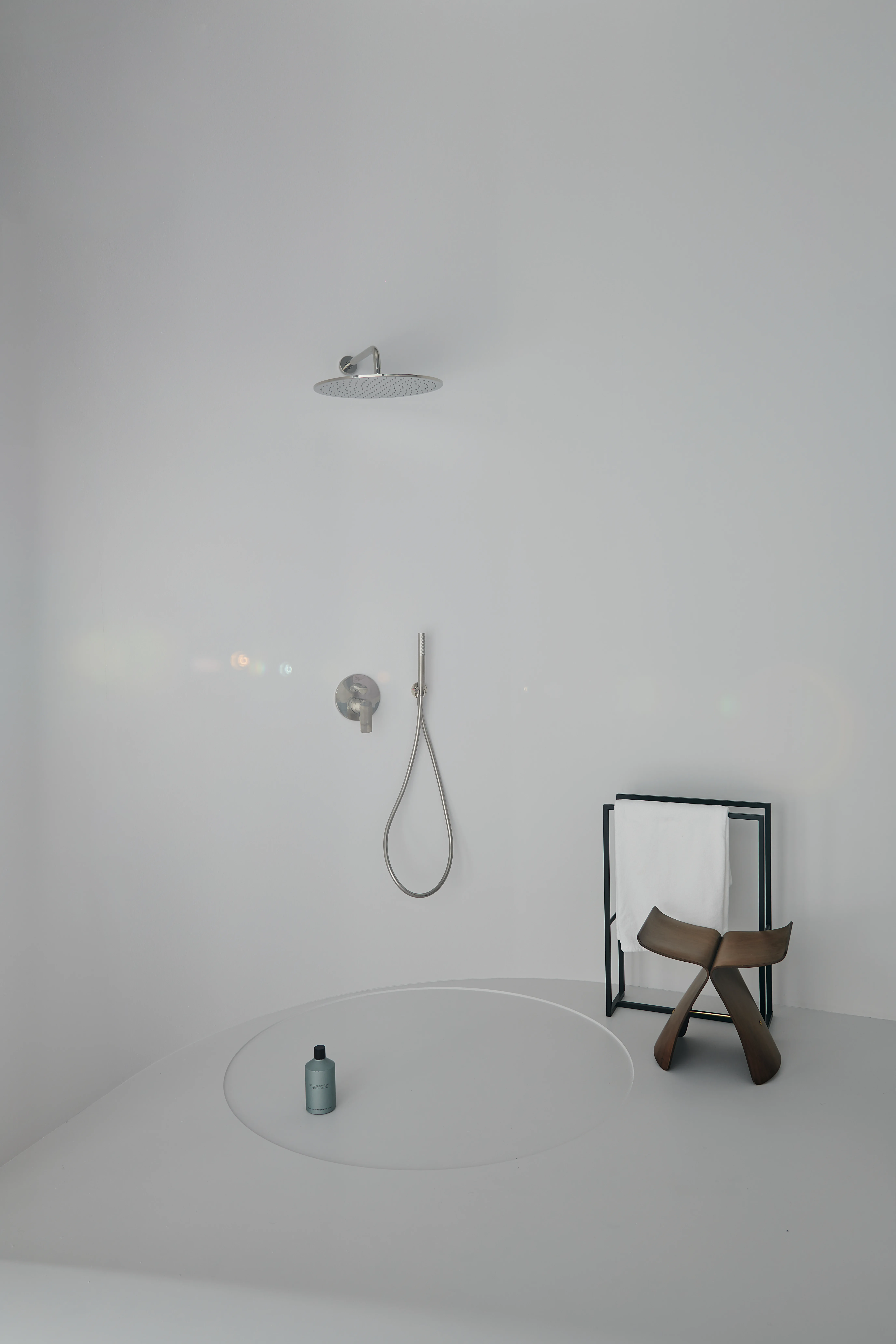 Ideal Standard Idealrain Atelier Wandanschluss B9445GN Silver Storm