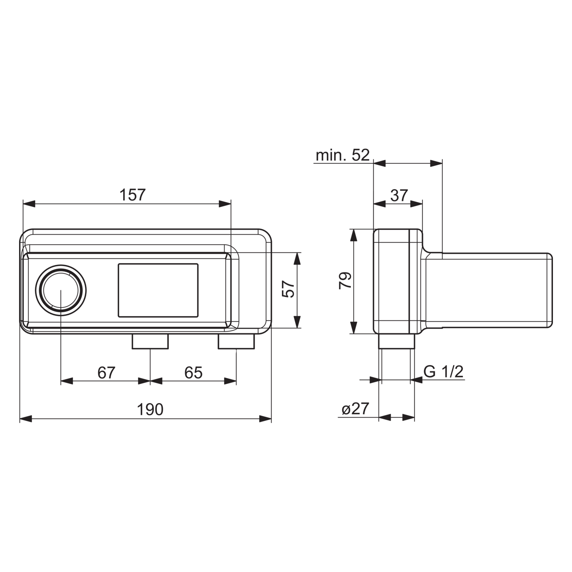 HansaVARIO Waschtischarmatur UP-Rohbauset Wandarmaturen HansaVARIO 5786 DN15 4.0 Steuerpatrone HansaVARIO Waschtischarmatur UP-Rohbauset Wandarmaturen HansaVARIO 5786 DN15 4.0 Steuerpatrone